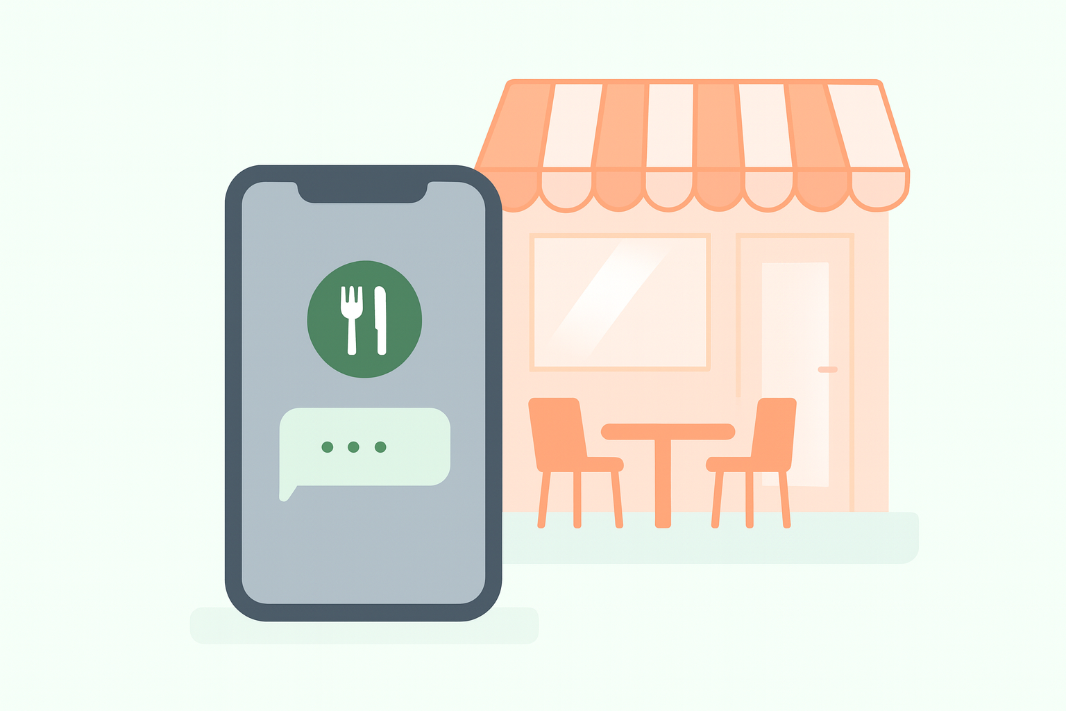 Restaurants scene